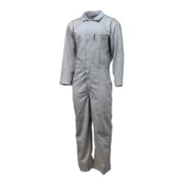 Neese Coverall, Gray, Ultra-Soft Cotton/Nylon