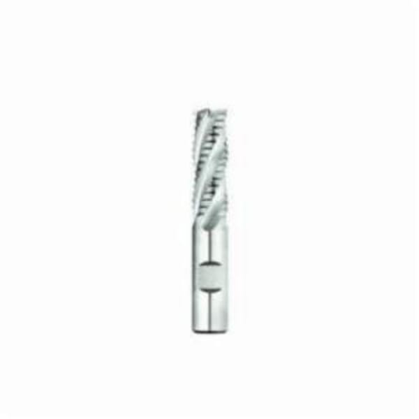 Niagara Cutter N70067 REC700 Center Cutting Long Length Single End End Mill, 1 in Dia Cutter, 0.03 in Corner Radius, 2 in Length of Cut, 5 Flutes, 1 in Dia Shank, 4-1/2 in OAL, Uncoated