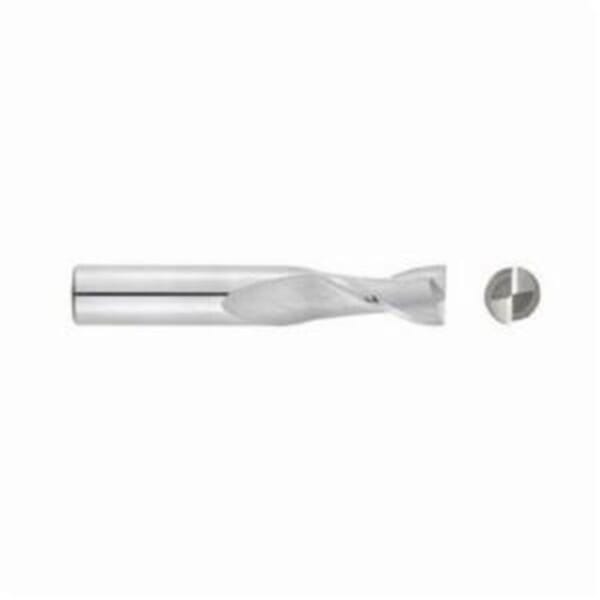 Seco Niagara Cutter 17001154 C230 Center Cutting Extended Reach Single End Square End End Mill, 3/8 in Dia Cutter, 1-1/2 in Length of Cut, 2 Flutes, 3/8 in Dia Shank, 6 in OAL, Uncoated