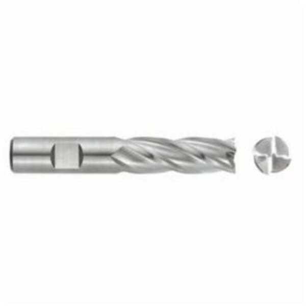 Seco Niagara Cutter 17011709 SPC408 Center Cutting Extended Reach Single End Square End End Mill, 1/4 in Dia Cutter, 1-3/4 in Length of Cut, 4 Flutes, 3/8 in Dia Shank, 3-9/16 in OAL, Uncoated