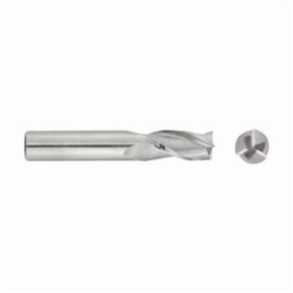Seco Niagara Cutter 17005787 C330 Center Cutting Long Length Single End Square End End Mill, 1/8 in Dia Cutter, 1/2 in Length of Cut, 3 Flutes, 1/8 in Dia Shank, 1-1/2 in OAL, TiAlN Coated