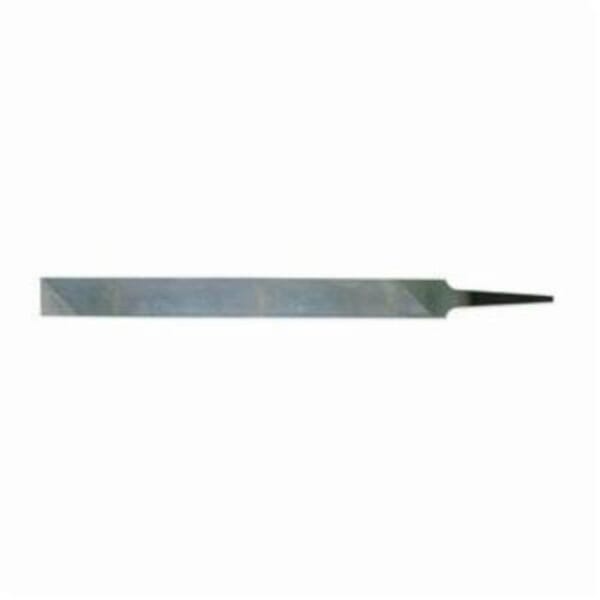 Crescent 07842N Flat Long Angle Lathe Hand File, 10 in L, Fine/Single/Smooth Cut
