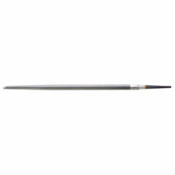 Crescent 11904 Round Hand File, 8 in L, Bastard/Single Cut