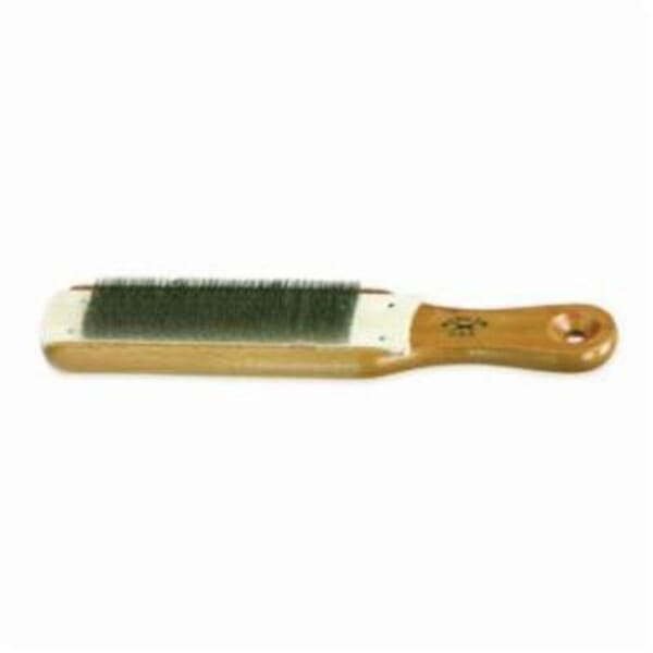 CRESCENT NICHOLSON 21458 File and Rasp Cleaner, 10 in OAL, Wood Handle