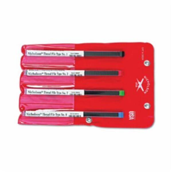 Crescent T33024 Double End Thread Restoring File Set, External Thread Use: Bolt and Pipe