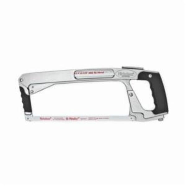 CRESCENT NICHOLSON 80975 Pro Series 4-in-1 Hacksaw Frame, 12 in L Blade, 45/90 deg, 5 in D Throat