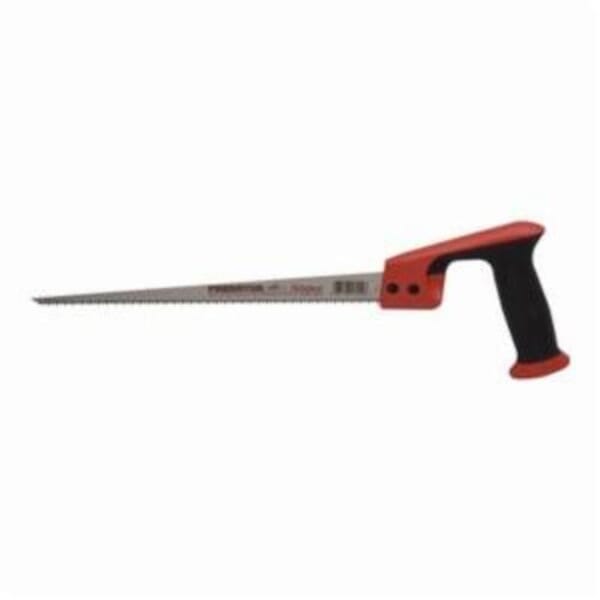 CRESCENT NICHOLSON NSP9 Compass/Keyhole Saw, 12 in L Blade Steel Blade, Rubber Handle