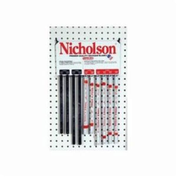 Crescent 63145 Replacement Shatterproof Hacksaw Blade, 1/2 in W Blade x 12 in L Blade, 18 TPI, Solid High Carbon Steel Blade