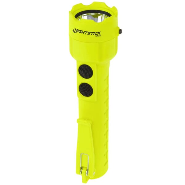 NightStick XPP-5422G Intrinsically Safe Permissible Dual-Light Flashlight, LED Bulb, Polymer Housing, 120 Lumens (Flashlight)/120 Lumens (Floodlight)/240 Lumens (Dual Light)