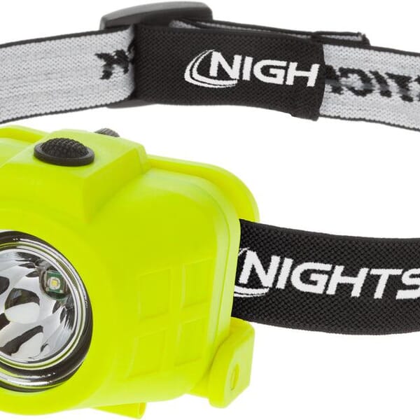 NightStick XPP-5452G Dual Function Headlamp, LED Bulb, Polymer Housing, 115/65 Lumens