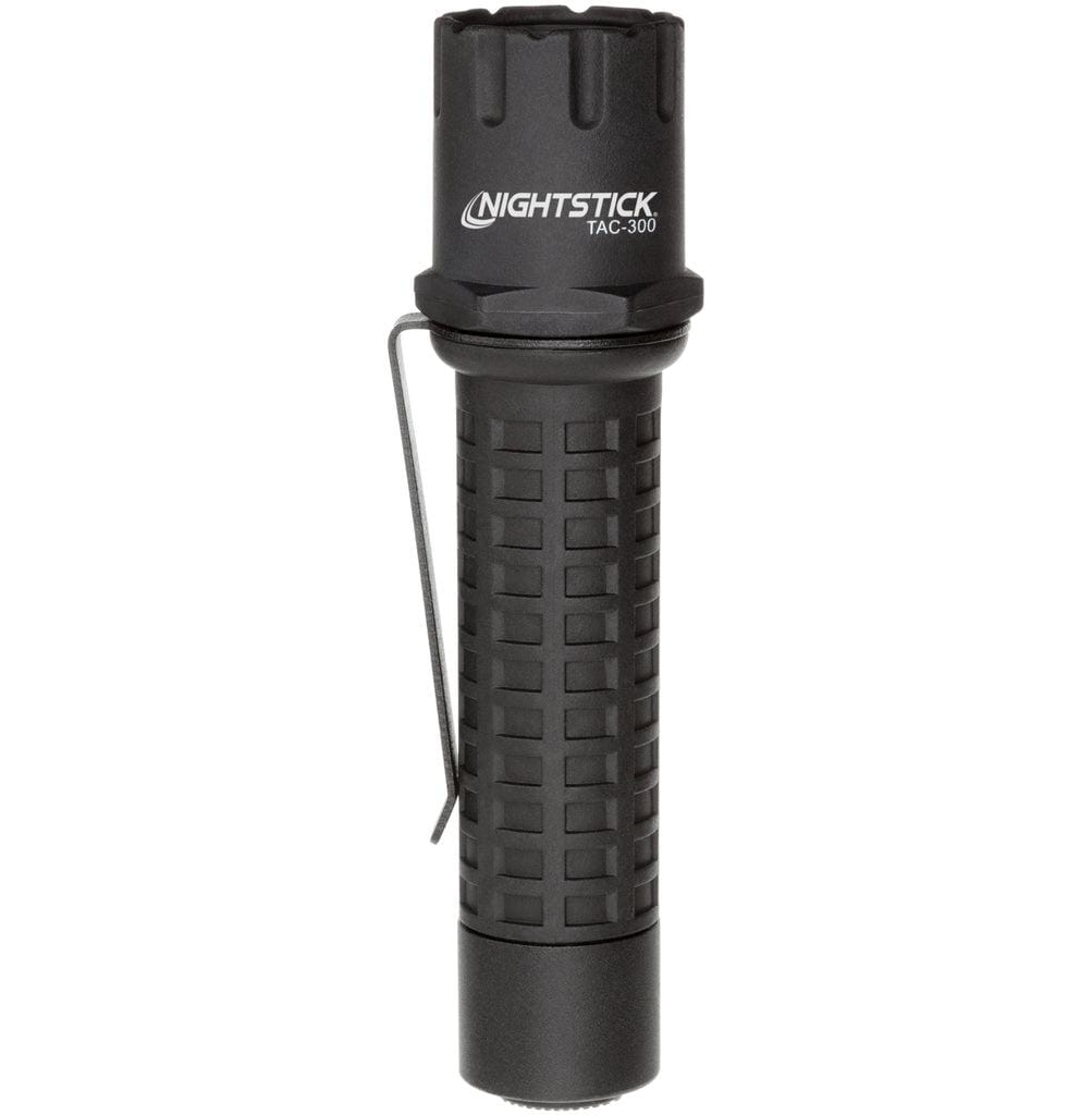 NightStick TAC-300B TAC Tactical Flashlight, 6061-T6 Aluminum Housing, 180 Lumens