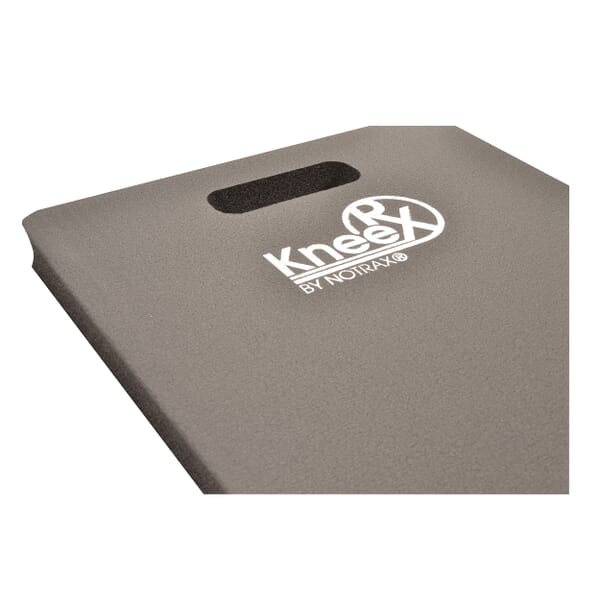 NoTrax Knee Rx 950 Standard Kneeling Pad, 22 in L x 12 in W x 1 in THK, Nitrile/PVC Foam Blend, Black