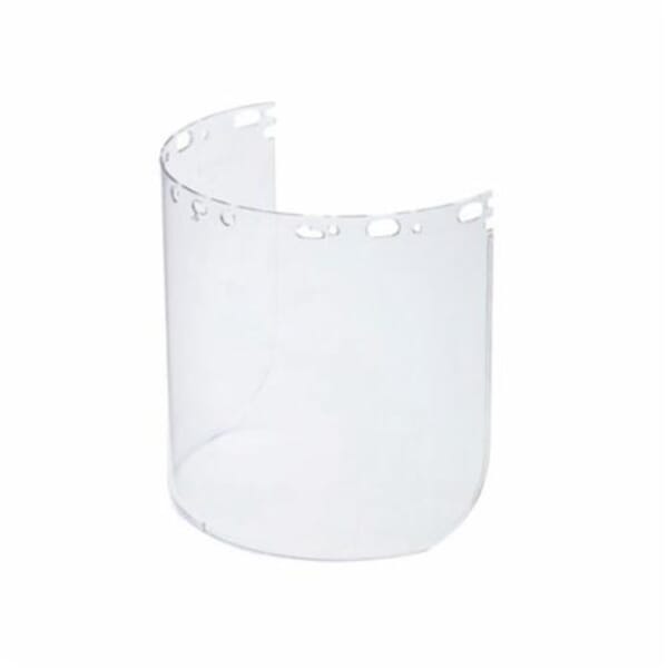 North by Honeywell 11390047 Faceshield Replacement Visor, Clear, Polycarbonate, 8-1/2 in H x 15 in W x 5/64 in THK Visor, For Use With Protecto-Shield Faceshields, Specifications Met: ANSI Z87+, CSA Z94.3