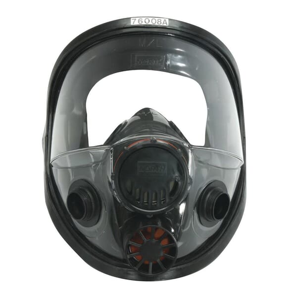 North by Honeywell 760008A Full Facepiece Respirator, M to L, Threaded Connection