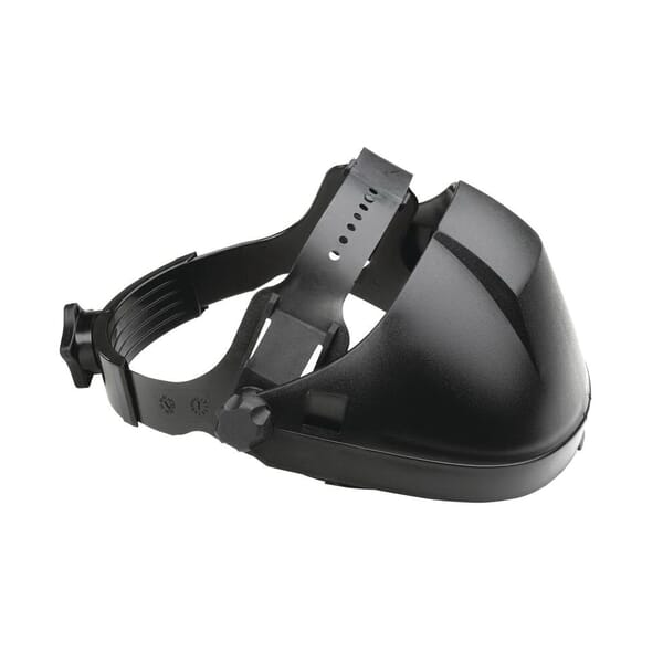 North by Honeywell SmoothLok KHG5001 Faceshield Headgear With Large Sparkguard Assembly, Black, Plastic, For Use With A8153/40 and A8153/60 Faceshields, Ratchet Adjustment