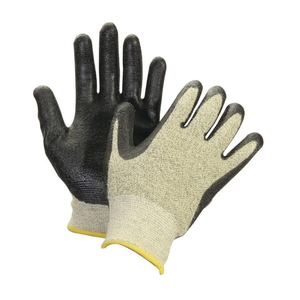 North by Honeywell NorthFlex-CRT Cut Resistant Gloves, Foam Nitrile Coating, Engineered Yarn, Knit Wrist Cuff, Resists: Cut, ANSI Cut-Resistanceevel: A4