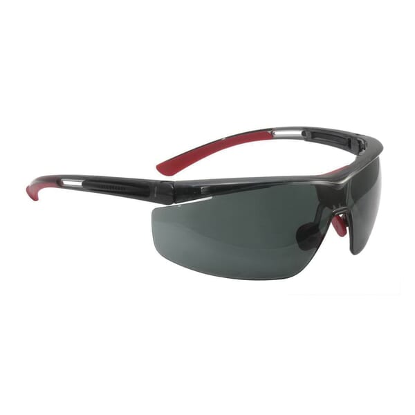 North by Honeywell 4A/Anti-Fog/Anti-Static/Anti-UV/Scratch-Resistant, Wrap Around/Half-Frame Frame, Translucent Black, Polycarbonate Frame, Polycarbonateens