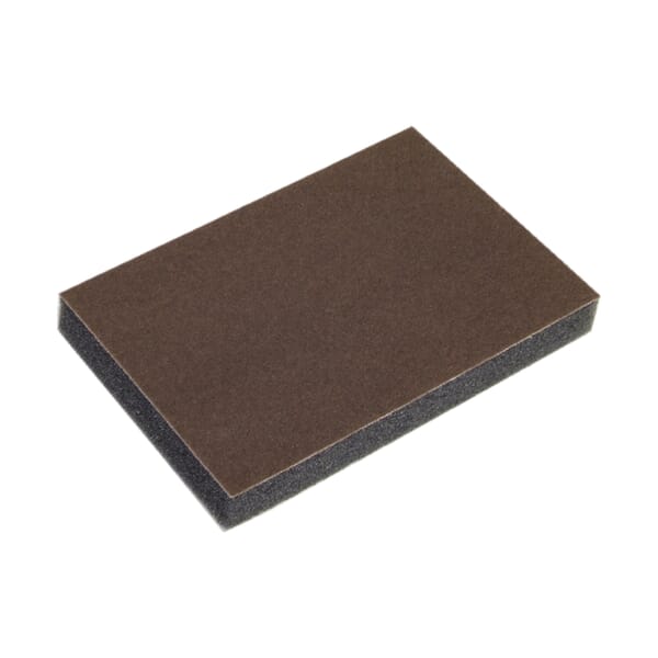 Norton 07660700949 Economy Flexible Sanding Sponge, 4 in L x 3 in W x 1/2 in THK, 150 Grit, Fine Grade