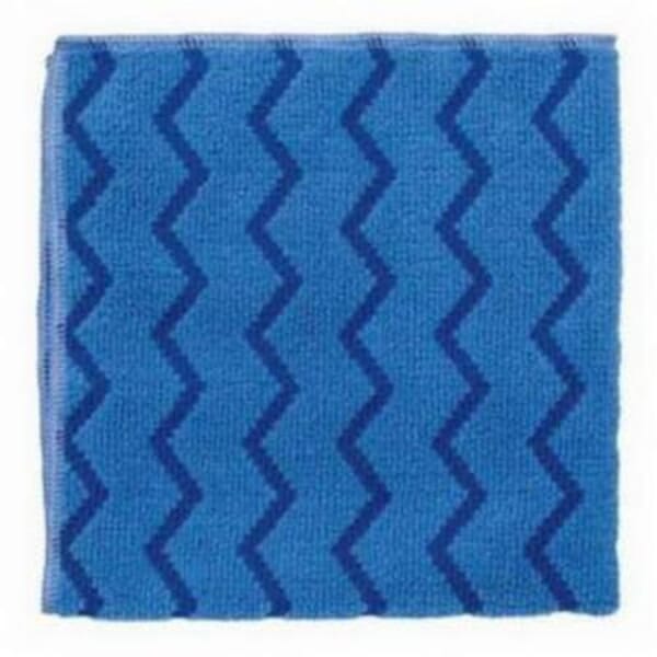 Norton 07660705300 Cleaning Cloth, 16 in L x 16 in W, Microfiber, Blue