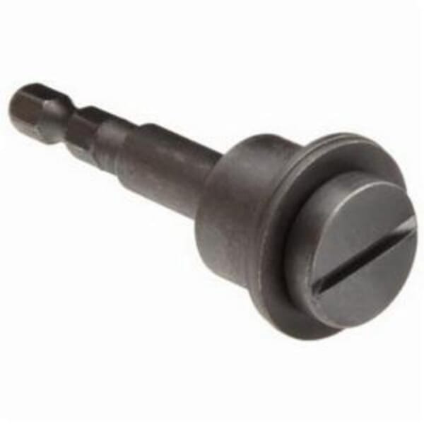 Norton 07660747769 Drill Mount Mandrel, 3/8 in, 2 to 3 in Dia Wheel, 1/4 in Shank, 3 in OAL, For Use With 3 in Dia Cut-Off Wheel