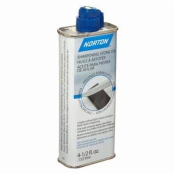 Norton 07660787940 Sharpening Stone Oil, 4.5 oz Can, Liquid, Clear