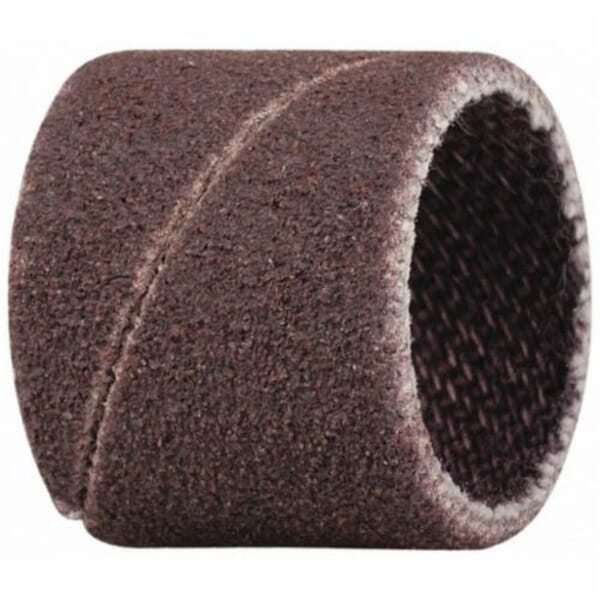 Merit 08834196069 Coated Spiral Band, 1/2 in Dia x 1/2 in L, 120 Grit, Medium Grade, Aluminum Oxide Abrasive
