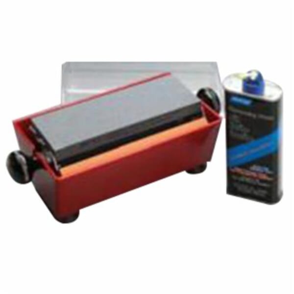 Norton Crystolon India 61463685356 3-in-1 Tool/Knife Sharpening System, 6 in L x 2 in W x 1/2 in H