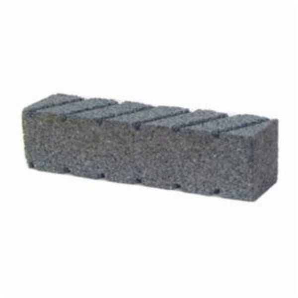 Norton 61463687840 Plain Hand Rubbing Brick, 6 in L x 2 in W x 2 in THK, C20 Grit, Silicon Carbide Abrasive
