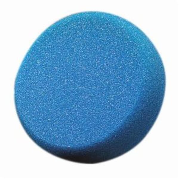 Norton Liquid Ice 63642505459 Step 2 Cutting Pad, 3 in Dia, Hook and Loop Attachment, Foam Pad