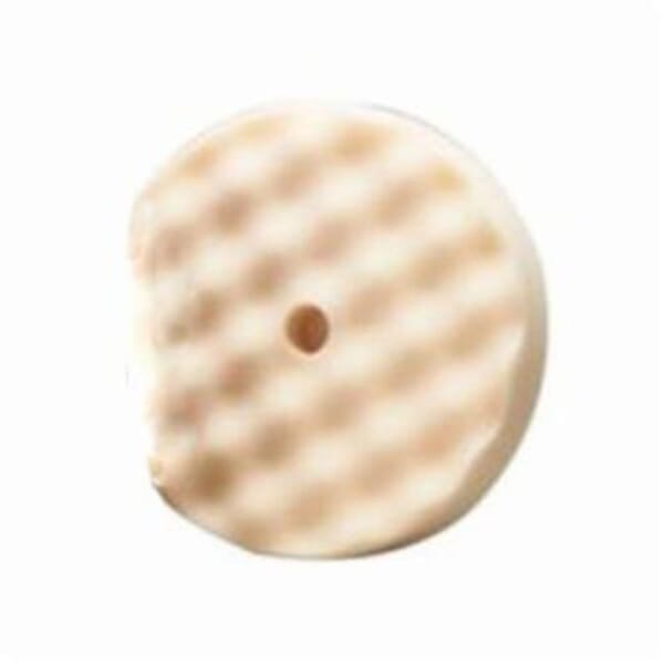 Norton Liquid Ice 63642506381 Step 3 Polishing Pad, 8 in Dia, Hook and Loop Attachment, Foam Pad