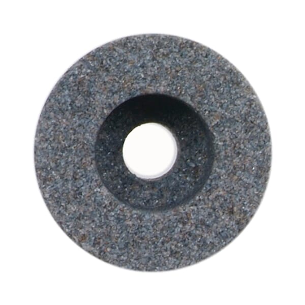 Norton 66243427769 32A 1-Side Recessed Toolroom Wheel, 1 in Dia x 1 in THK, 1/4 in Center Hole, 60 Grit, Aluminum Oxide Abrasive