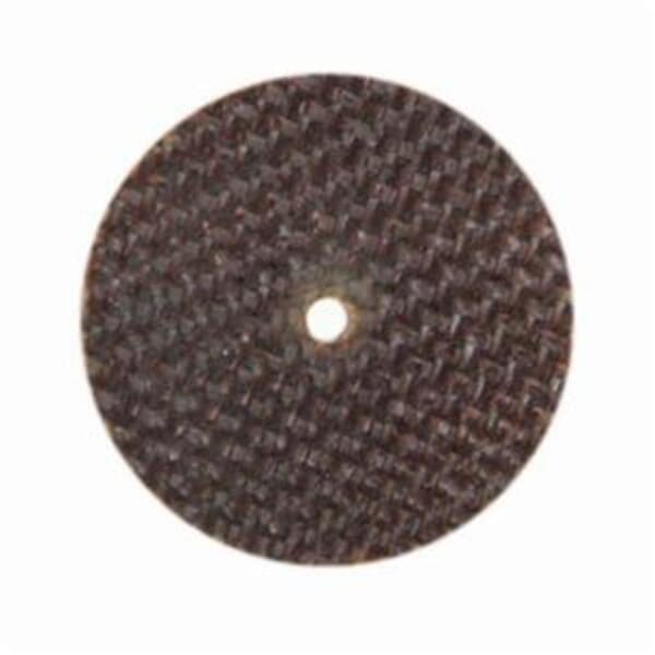 Norton 66243427831 All Purpose Cut-Off Wheel, 1-1/2 in Dia x 0.035 in THK, 1/8 in Center Hole, 60 Grit, Aluminum Oxide Abrasive