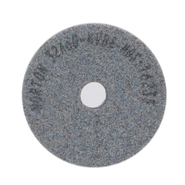 Norton 66243428329 32A 1-Side Recessed Toolroom Wheel, 1-1/2 in Dia x 1 in THK, 3/8 in Center Hole, 60 Grit, Aluminum Oxide Abrasive