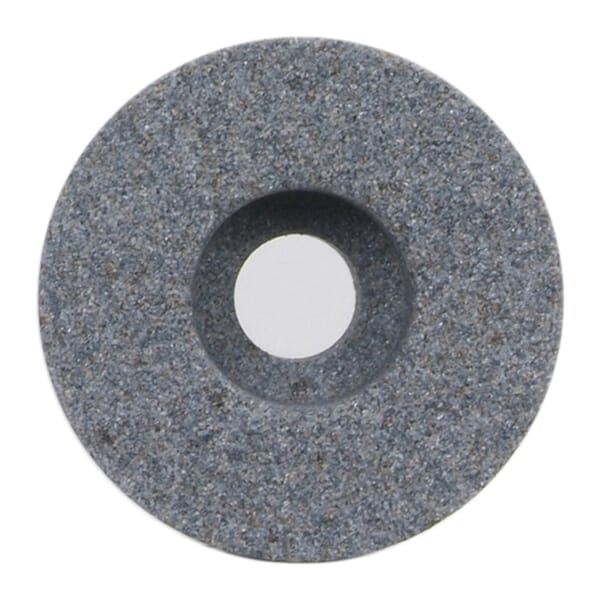 Norton 66243428332 32A 1-Side Recessed Toolroom Wheel, 2 in Dia x 1-1/2 in THK, 5/8 in Center Hole, 60 Grit, Aluminum Oxide Abrasive