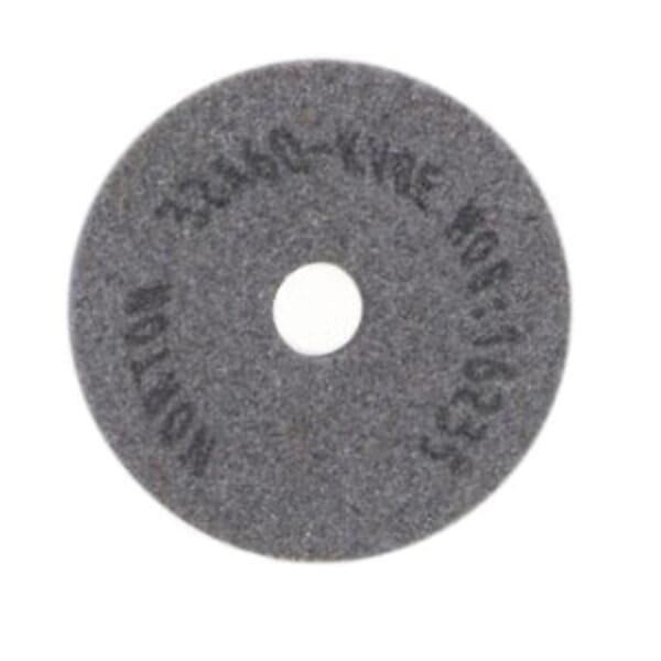 Norton 66243528696 32A Straight Toolroom Wheel, 3 in Dia x 1/4 in THK, 1/2 in Center Hole, 60 Grit, Aluminum Oxide Abrasive