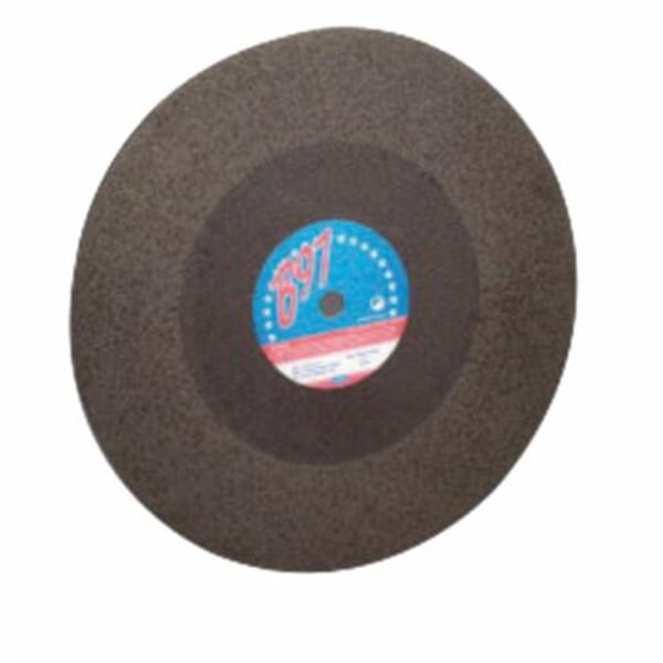 Norton 66252822973 57A Toolroom Cut-Off Wheel, 6 in Dia x 1/16 in THK, 5/8 in Center Hole, 36 Grit, Aluminum Oxide Abrasive