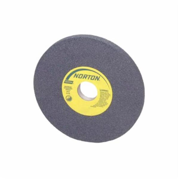 Norton 66252941624 39C Straight Toolroom Wheel, 7 in Dia x 1/2 in THK, 1-1/4 in Center Hole, 100 Grit, Silicon Carbide Abrasive