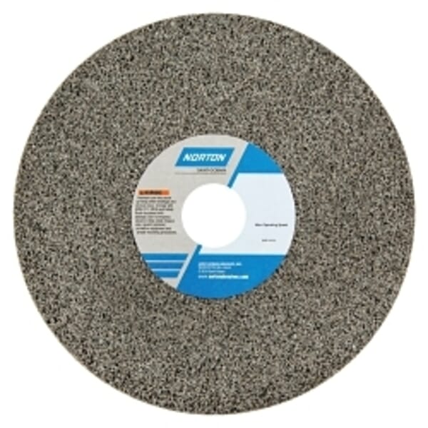 Norton 66253043565 32A Straight Toolroom Wheel, 8 in Dia x 3/8 in THK, 1-1/4 in Center Hole, 60 Grit, Aluminum Oxide Abrasive