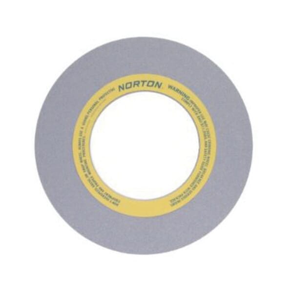 Norton 66253464826 32A Straight Surface and Cylindrical Grinding Wheel, 16 in Dia x 1 in THK, 8 in Center Hole, 60 Grit, Aluminum Oxide Abrasive