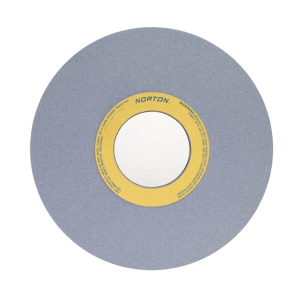 Norton 66253464837 32A Straight Surface and Cylindrical Grinding Wheel, 16 in Dia x 1 in THK, 5 in Center Hole, 60 Grit, Aluminum Oxide Abrasive