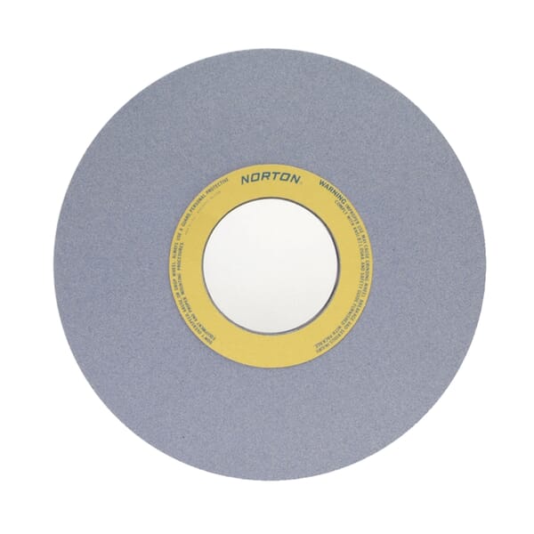 Norton 66253464925 32A Straight Surface and Cylindrical Grinding Wheel, 16 in Dia x 1-1/2 in THK, 5 in Center Hole, 46 Grit, Aluminum Oxide Abrasive