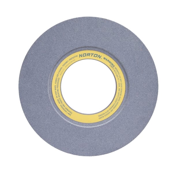 Norton 66253464960 32A Straight Surface and Cylindrical Grinding Wheel, 16 in Dia x 2 in THK, 5 in Center Hole, 60 Grit, Aluminum Oxide Abrasive