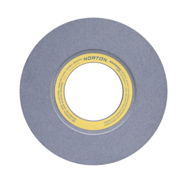 Norton 66253464995 32A Straight Surface and Cylindrical Grinding Wheel, 16 in Dia x 2 in THK, 5 in Center Hole, 46 Grit, Aluminum Oxide Abrasive