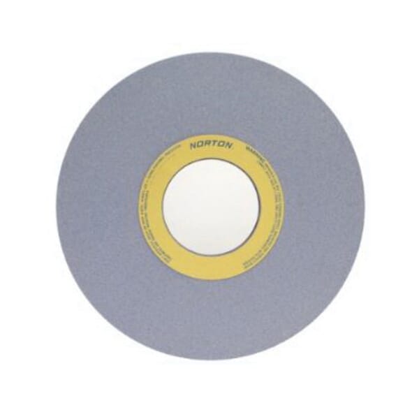 Norton 66253465110 32A 2-Side Recessed Surface and Cylindrical Grinding Wheel, 18 in Dia x 2 in THK, 8 in Center Hole, 46 Grit, Aluminum Oxide Abrasive