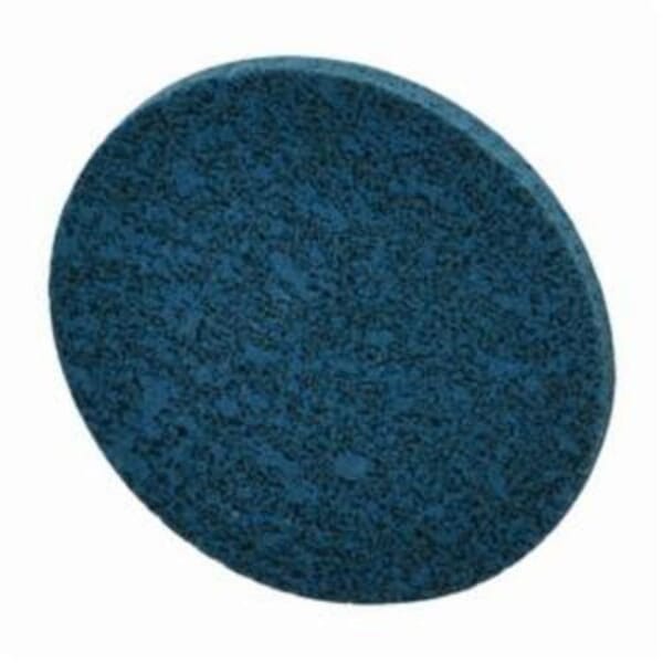 Norton Bear-Tex Rapid Blend Vortex 66254433510 Quick-Change Non-Woven Unified Wheel, 2 in Dia, 1/4 in W Face, Medium Grade, Aluminum Oxide Abrasive