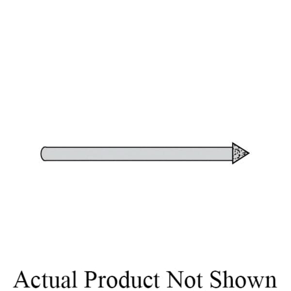 Norton 66260395492 Electroplated Mounted Contour Tool, 3/16 in Dia Maximum, 100 Grit, Diamond Abrasive