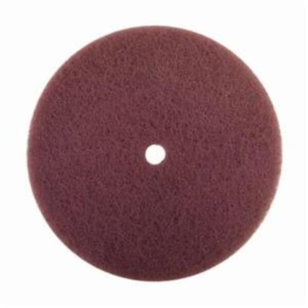 Norton Fast Cut 66261000601 Non-Woven Abrasive Disc, 6 in Dia, Very Fine Grade, Aluminum Oxide Abrasive