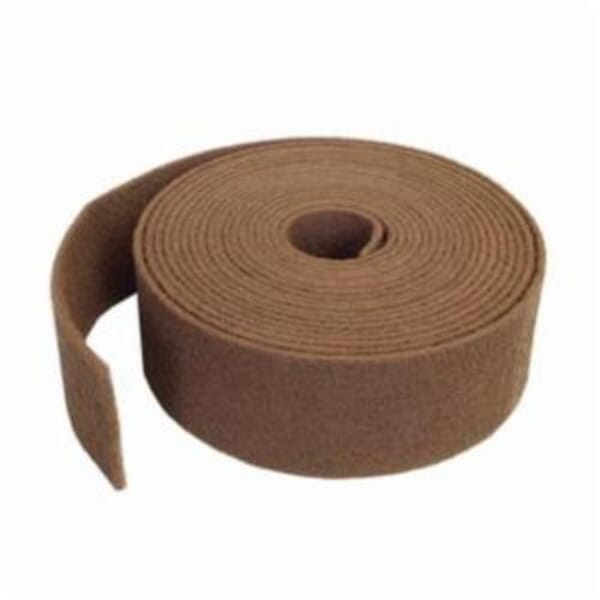 Norton Bear-Tex 66261010081 740 Heavy Duty Non-Woven Abrasive Roll, 4 in W x 30 ft L, 100 to 150 Grit, Medium Grade, Aluminum Oxide Abrasive