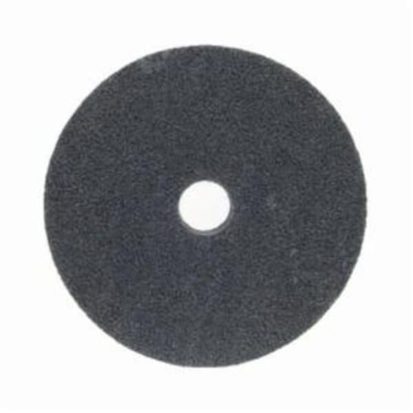 Norton Bear-Tex NEX Rapid Blend 66261014888 Non-Woven Unified Wheel, 6 in Dia, 1 in Center Hole, 1 in W Face, Fine Grade, Silicon Carbide Abrasive