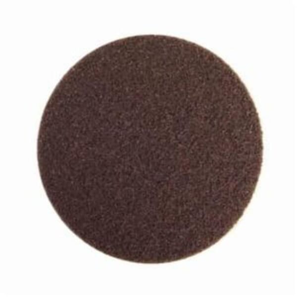 Norton Bear-Tex Rapid Prep 66261017806 Non-Woven Abrasive Hook and Loop Disc, 4-1/2 in Dia, 50 Grit, Coarse Grade, Aluminum Oxide Abrasive, Nylon Backing